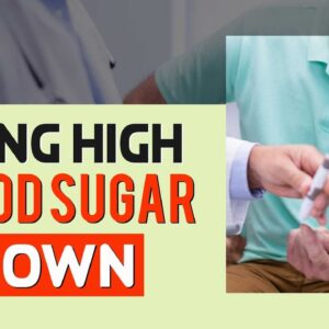 How To Bring High Blood Sugar Down Control Diabetes Naturally at Home🩸💉🤦‍♂️🤷‍♂️