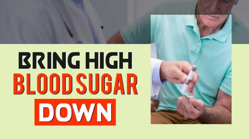 How To Bring High Blood Sugar Down Control Diabetes Naturally at Home🩸💉🤦‍♂️🤷‍♂️