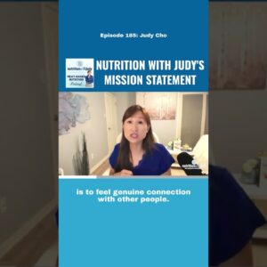 Nutrition with Judy: the what and why I share.