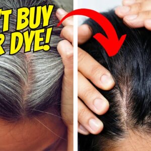 How To Convert Grey Hair To Black Naturally