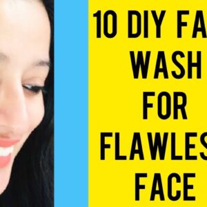 10 DIY Face Wash Every Girl / Women Should Know for Pigmentation , Acne , Pimple , Dark Spots - 😱