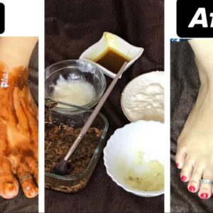 Pedi Cure at Home | Ghar pe Pedicure Kaise Kare ( skin tan )