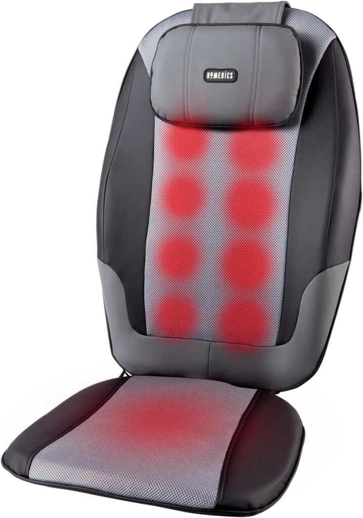 Homedics Dual Shiatsu Deluxe Massage Cushion with Heat